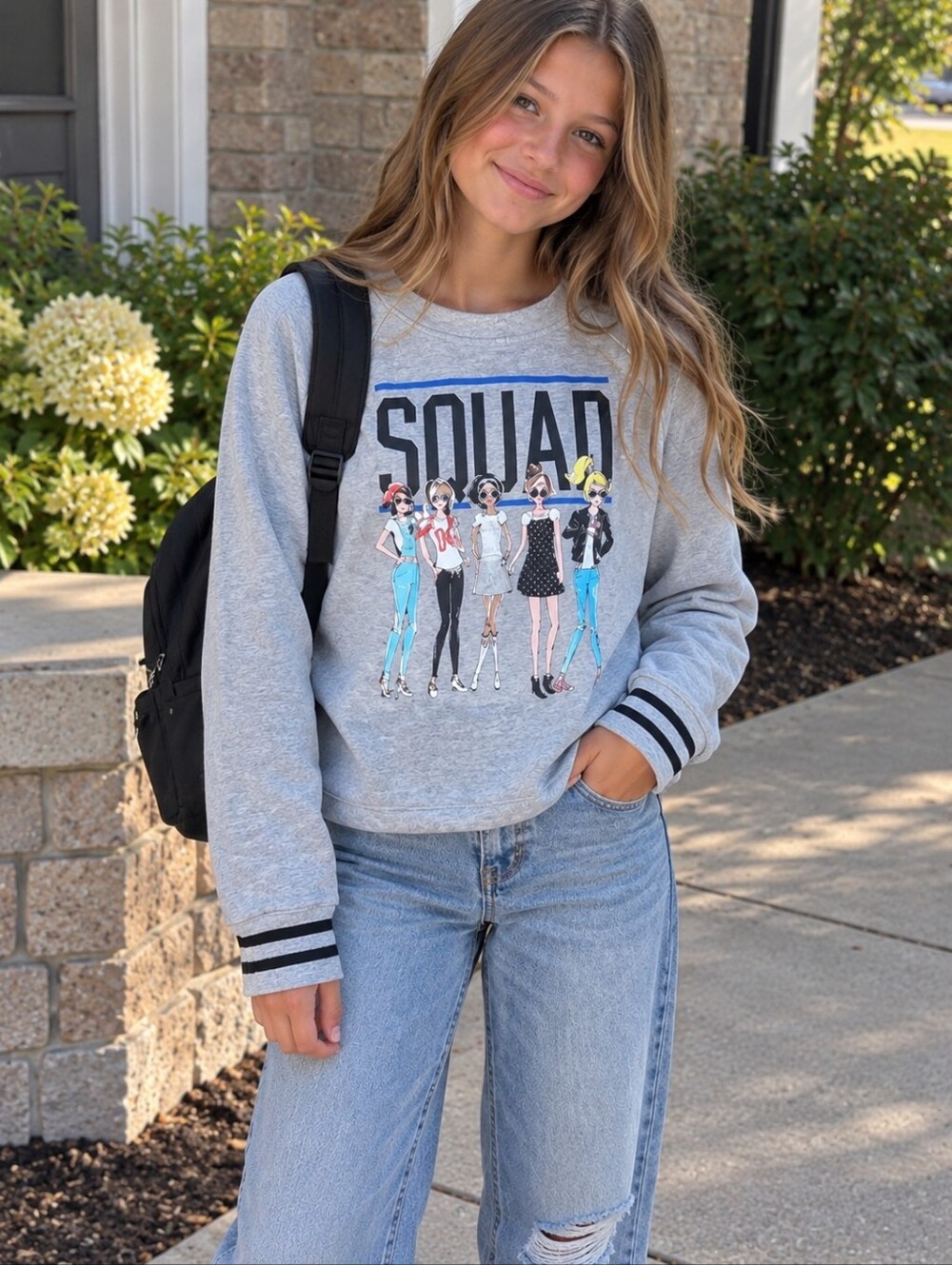 Justice Girls Squad Sweatshirt